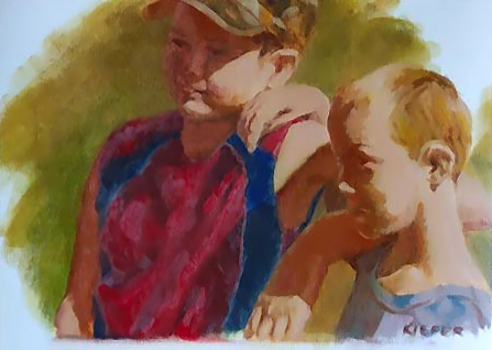 oil sketch example