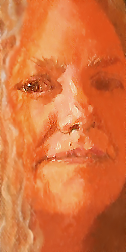 detail of face